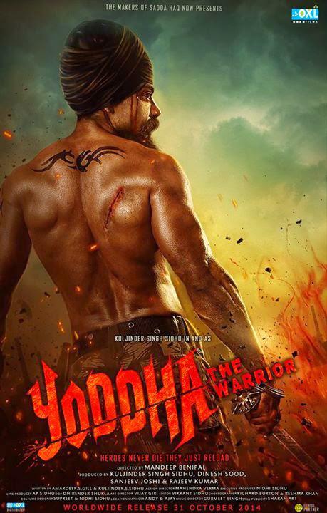 Yoddha – The Warrior (2014) Punjabi Movie 720p HDRip 1.2GB ESubs Free Download